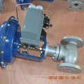 high quality v-type PTFE welded control valve with pneumatic